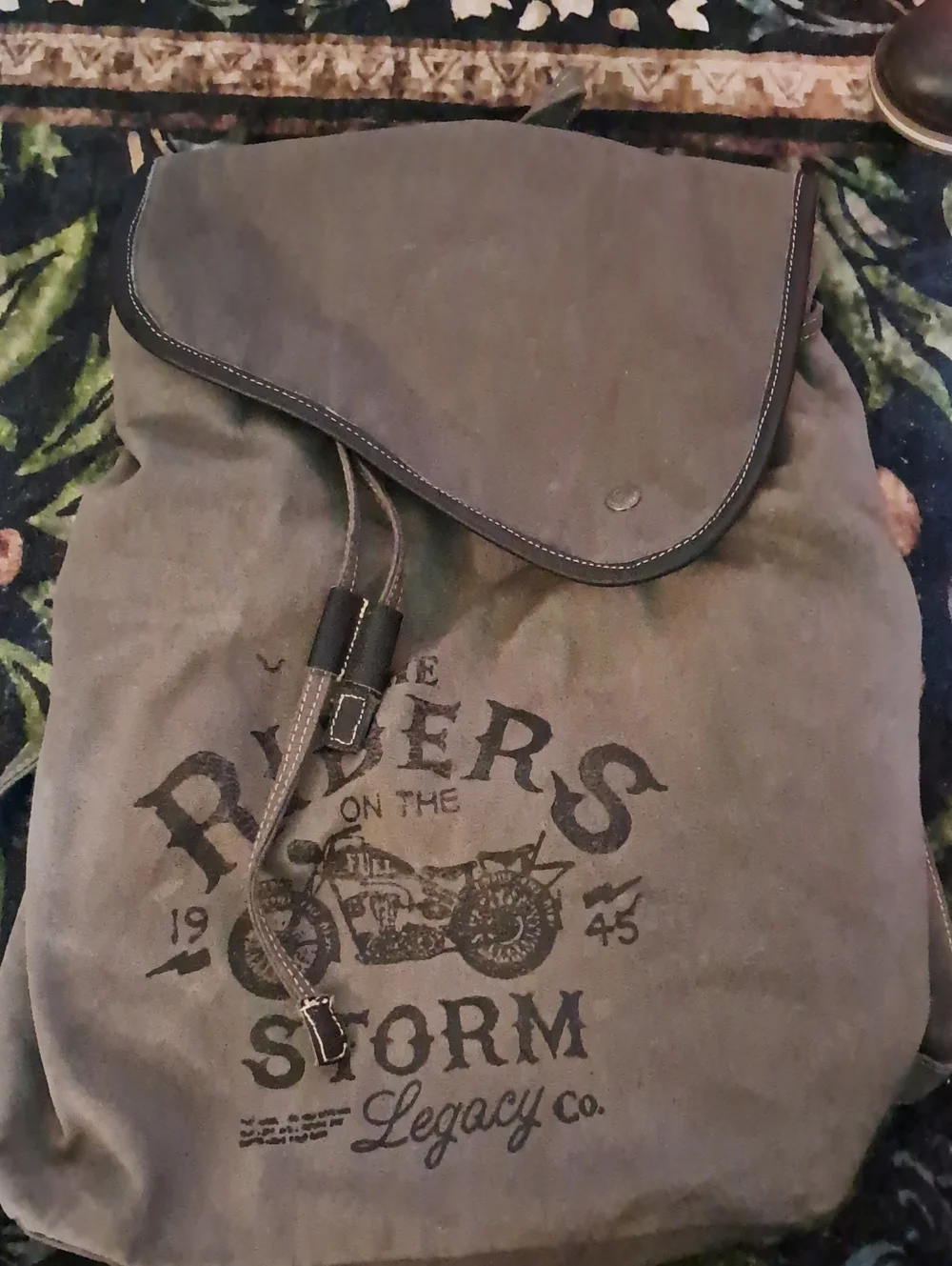 Men's Canvas Backpack